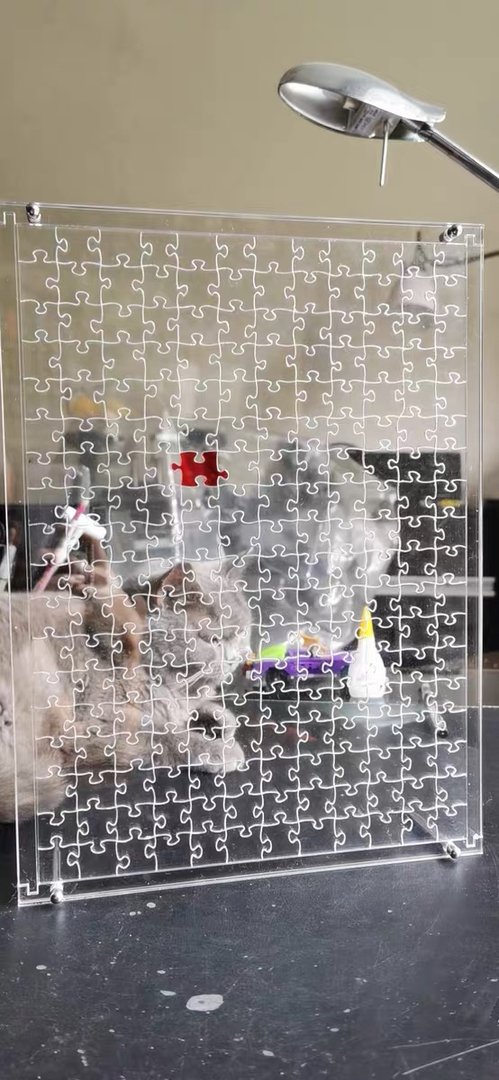 transparentes Puzzle/216＋1