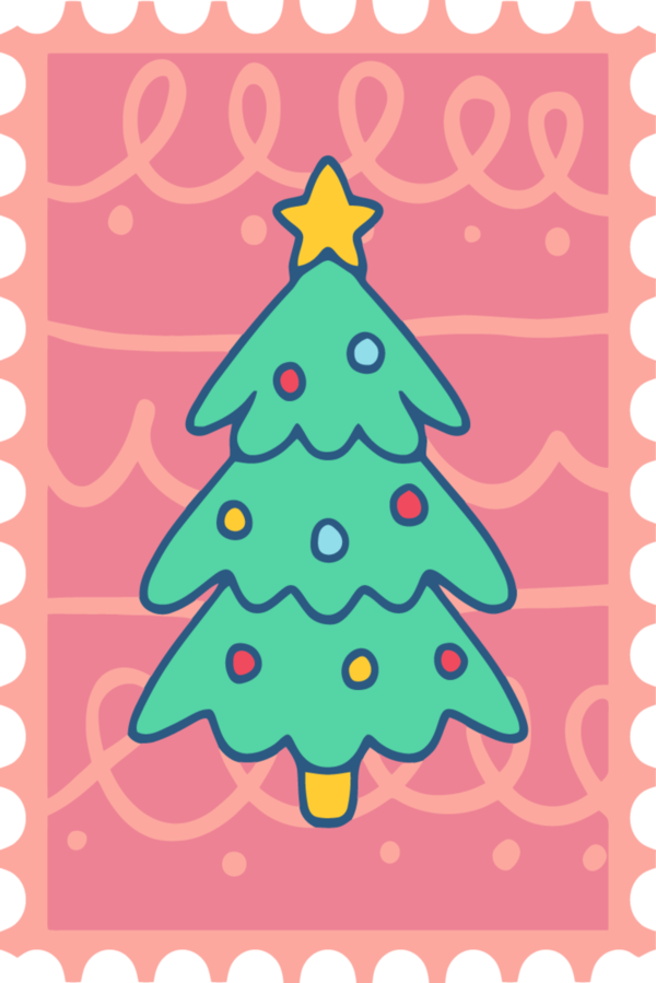 kindlicher Weihnachtsbaum